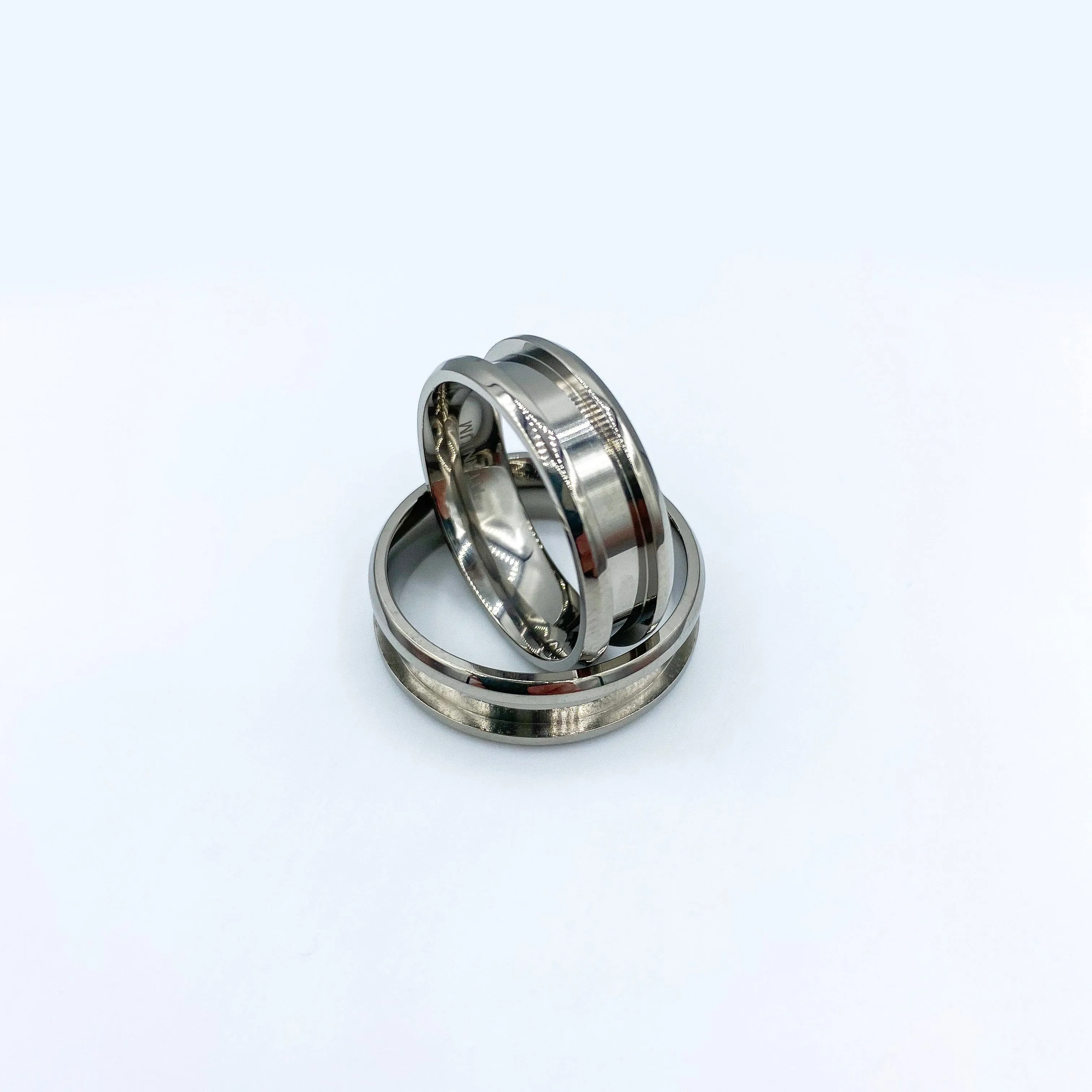 10 Pack - Titanium Ring Blank