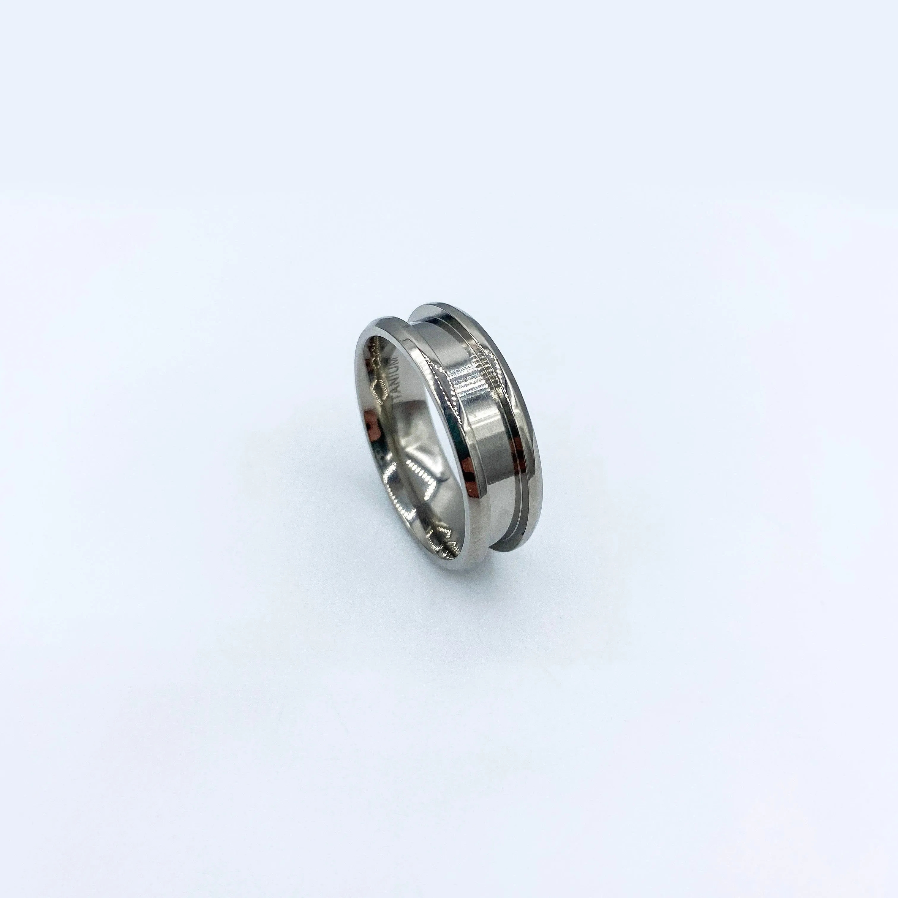10 Pack - Titanium Ring Blank