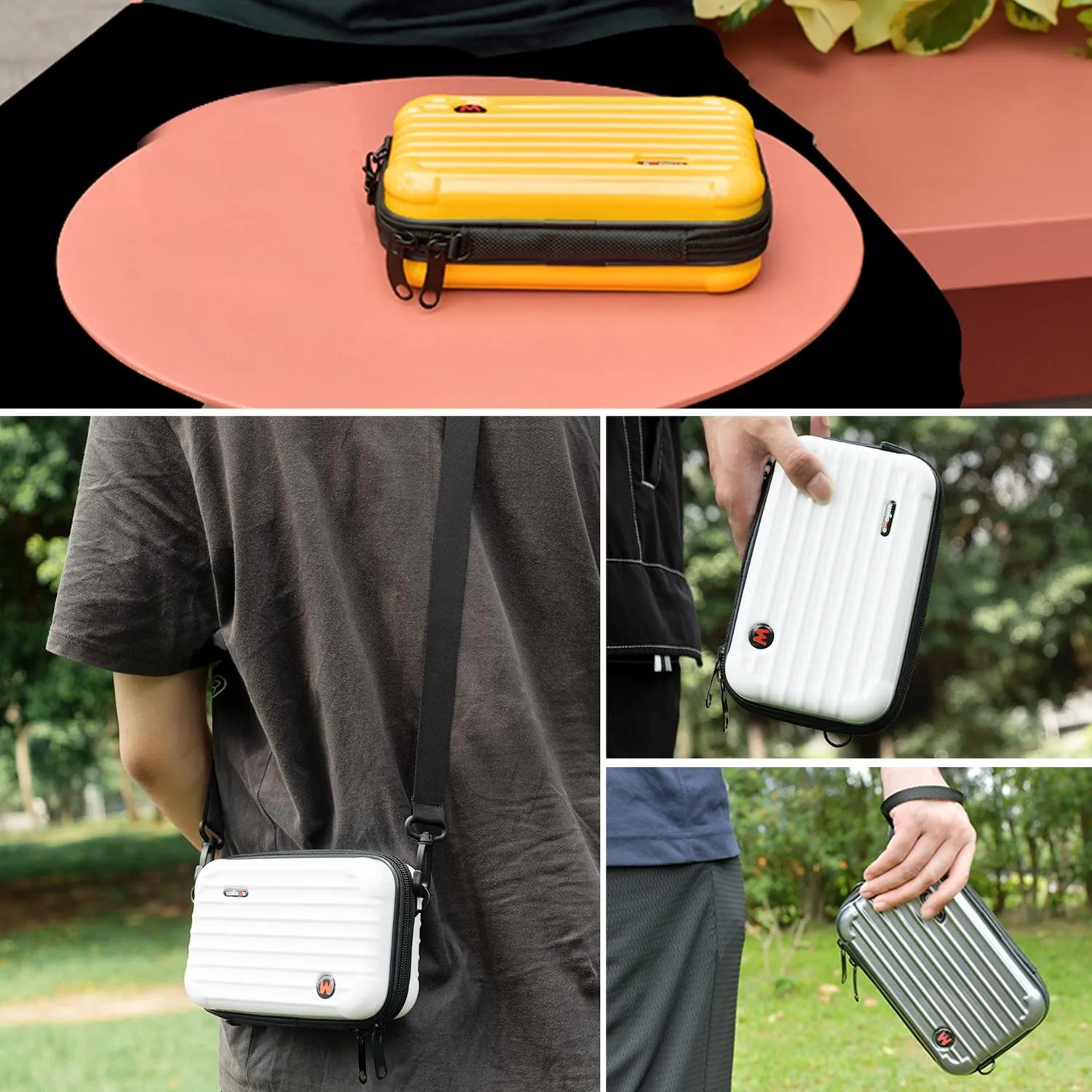 18.5 X 11.5 X 6Cm Small Organizer Bag For Sports Camera Accessories