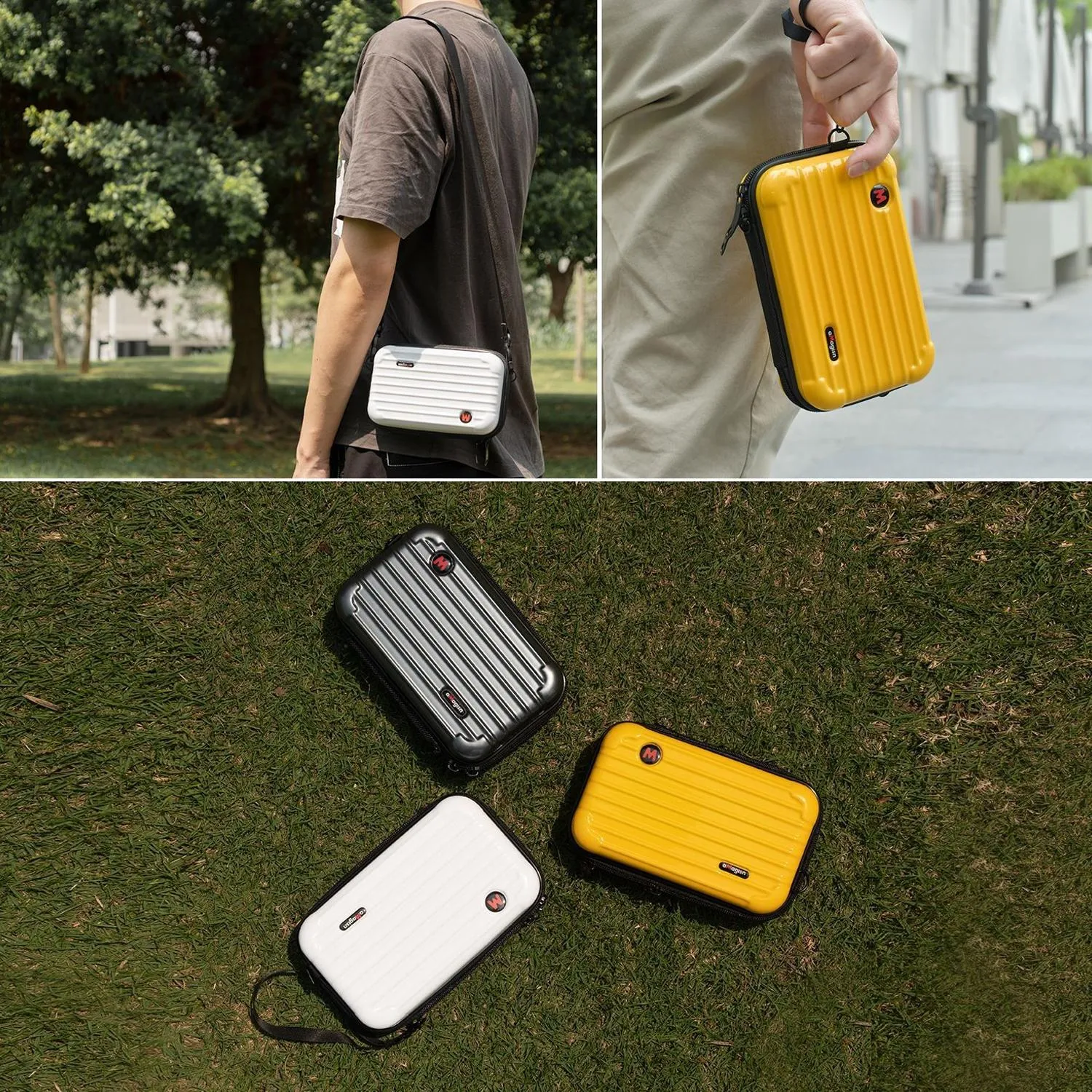 18.5 X 11.5 X 6Cm Small Organizer Bag For Sports Camera Accessories