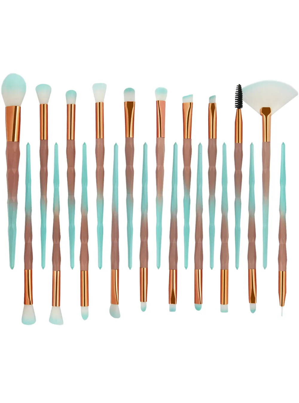 20Pcs Makeup Brushes Set Powder Eye Shadow Foundation