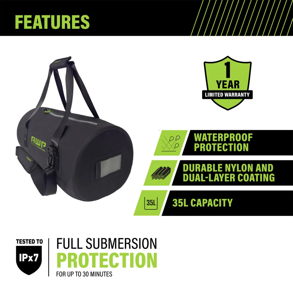 35L WATERPROOF DUFFEL BAG