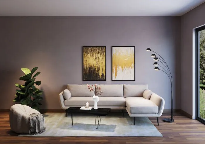 Abstract Framed Picture