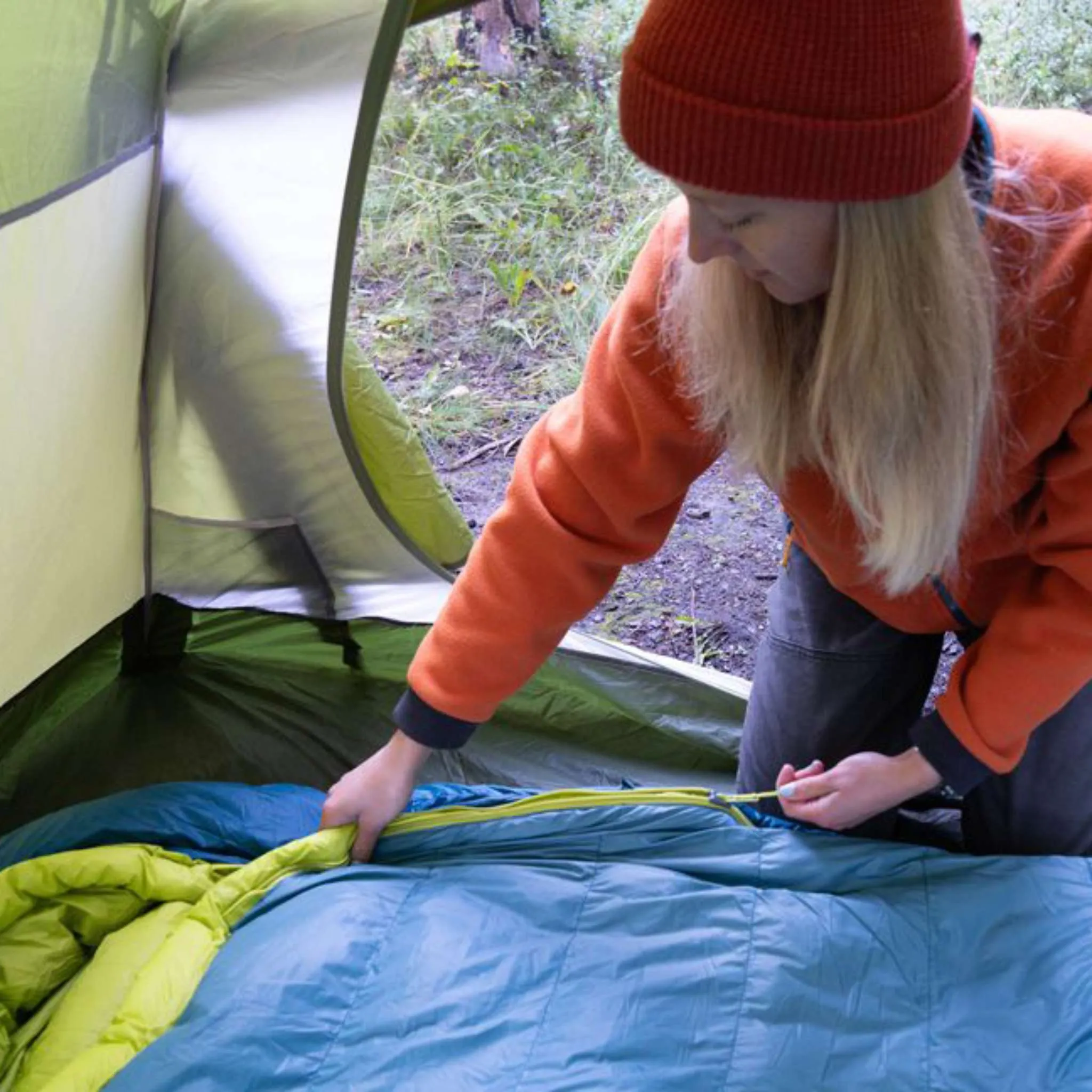 Anatum 20°F Down Sleeping Bag - Ultralight & Water-Resistant for Backcountry Adventures