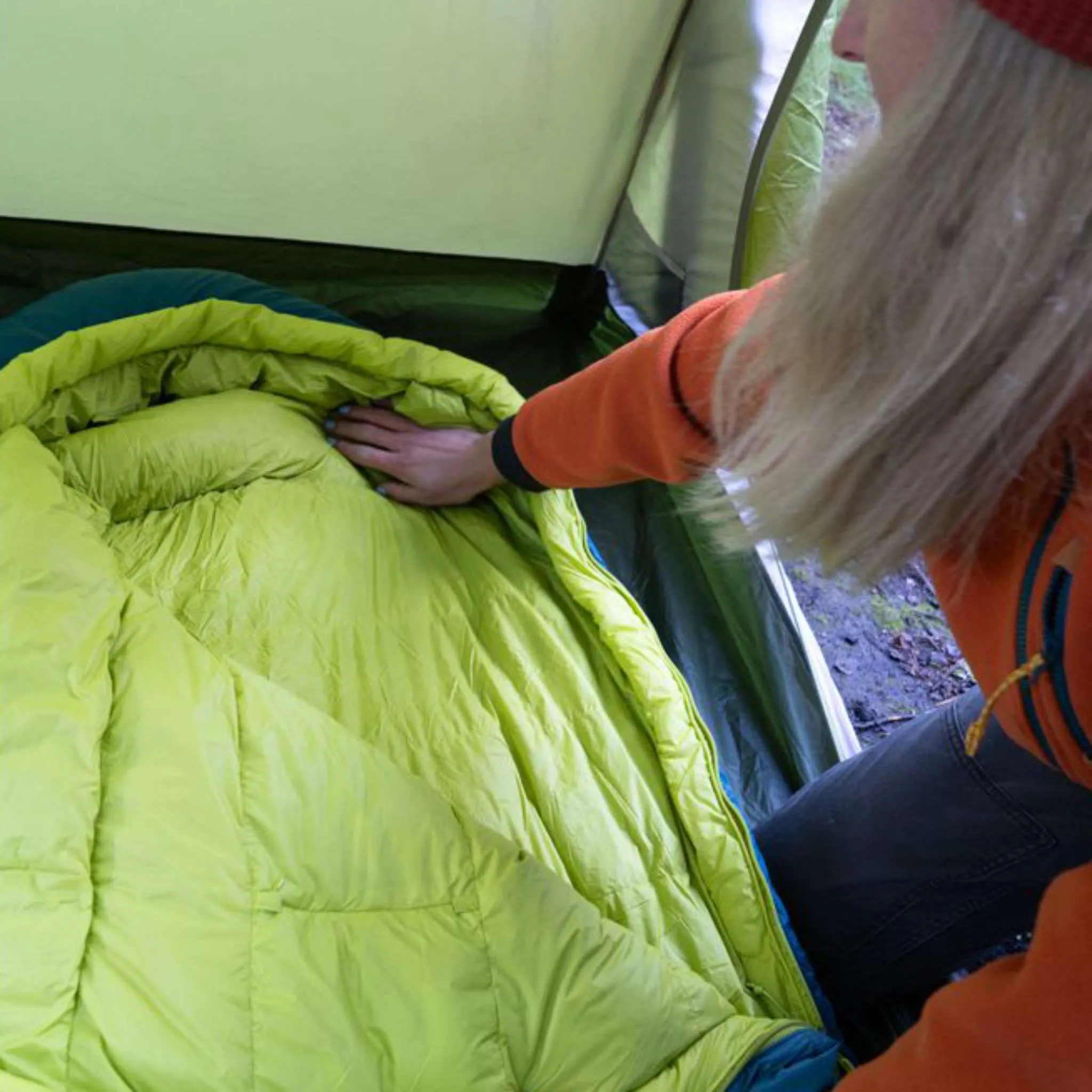 Anatum 20°F Down Sleeping Bag - Ultralight & Water-Resistant for Backcountry Adventures
