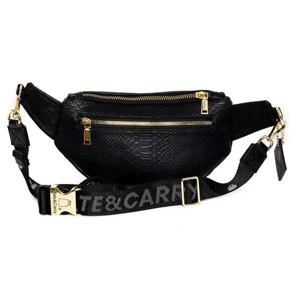 Apollo 1 Black Fanny Pack