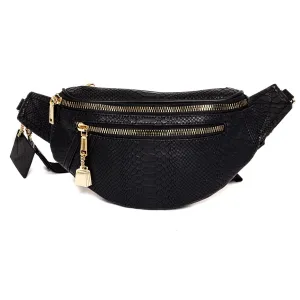 Apollo 1 Black Fanny Pack