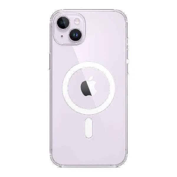 Apple iPhone 14 Plus case with MagSafe, transparent