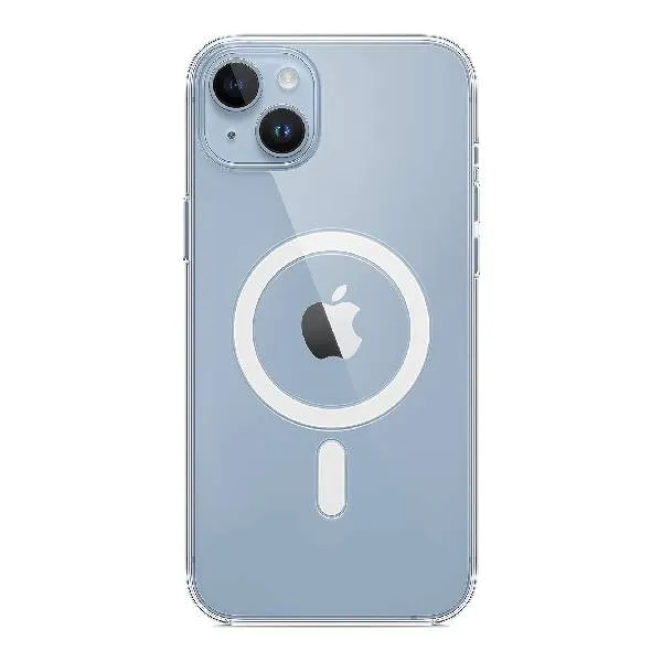 Apple iPhone 14 Plus case with MagSafe, transparent