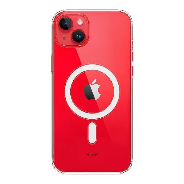 Apple iPhone 14 Plus case with MagSafe, transparent
