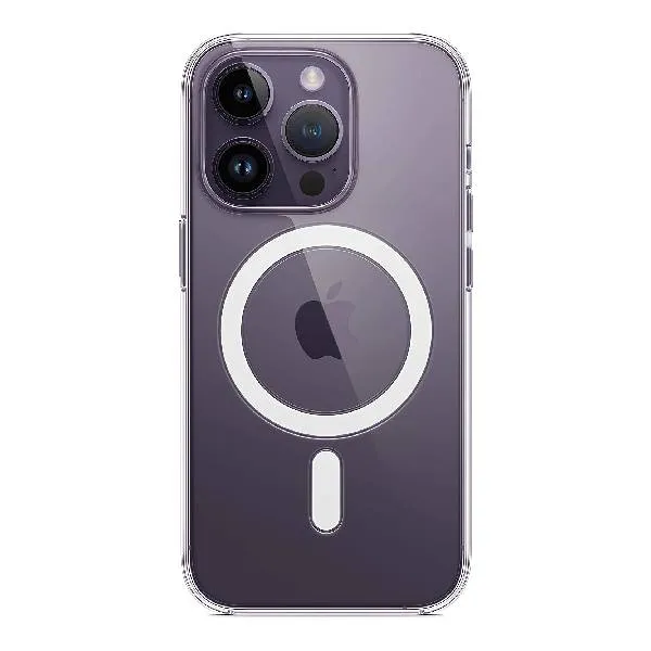 Apple iPhone 14 Pro case with MagSafe, transparent