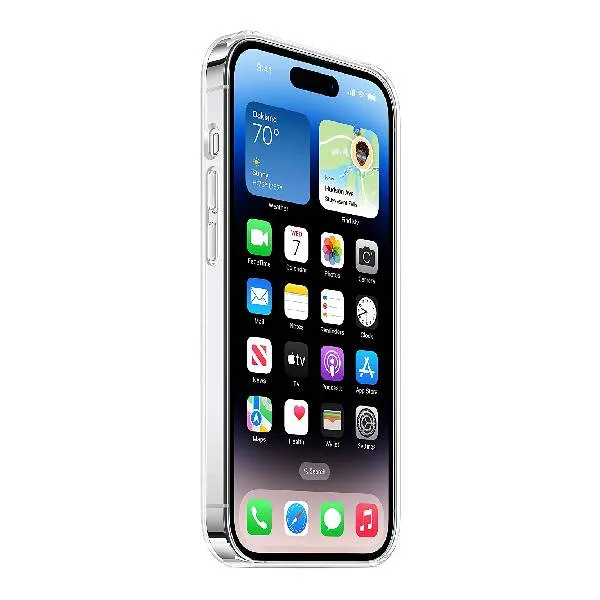 Apple iPhone 14 Pro case with MagSafe, transparent