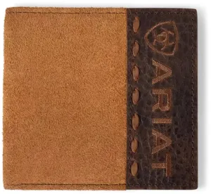 Ariat Bi-fold Roughout Croco Tan A3561008