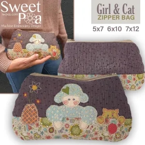 Bag with Girl and Cat