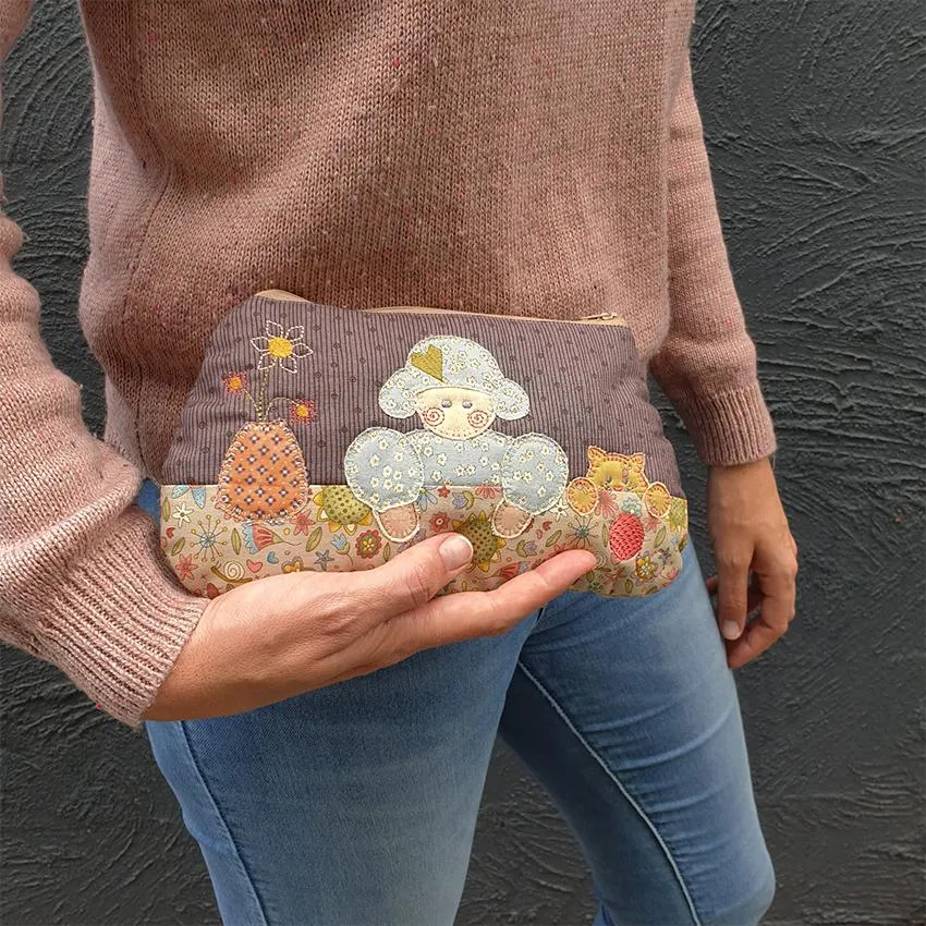 Bag with Girl and Cat
