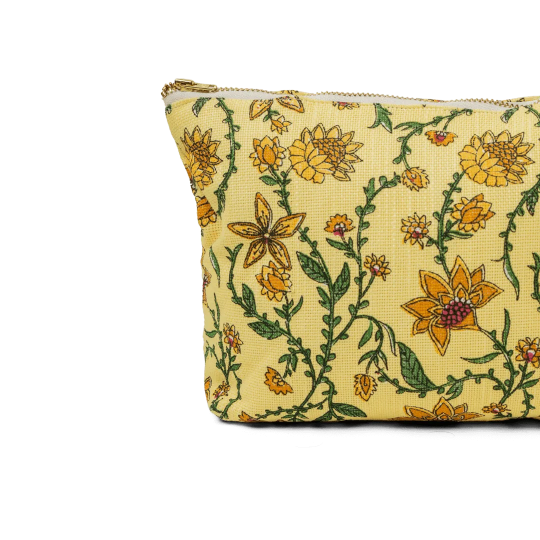 Bahar Floral Makeup Bag