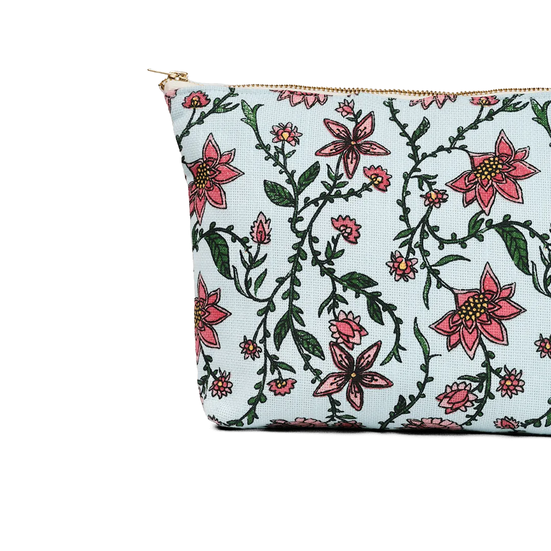 Bahar Floral Makeup Bag