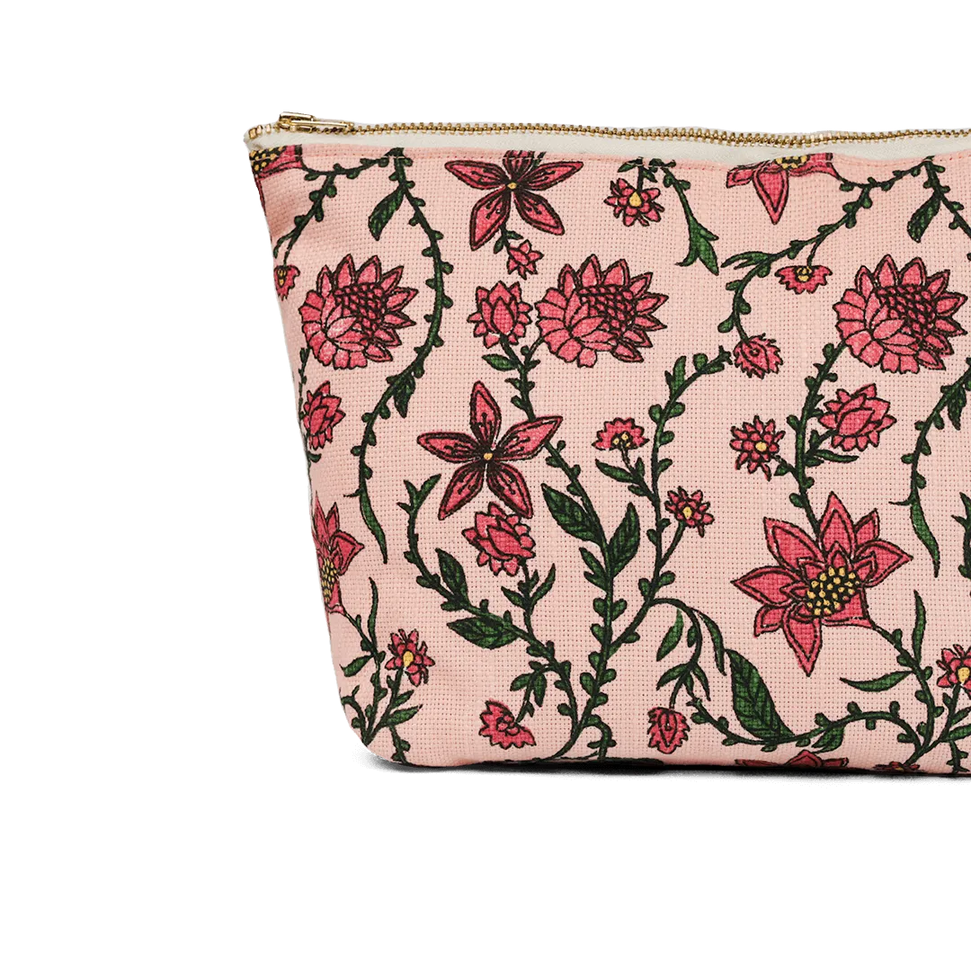 Bahar Floral Makeup Bag