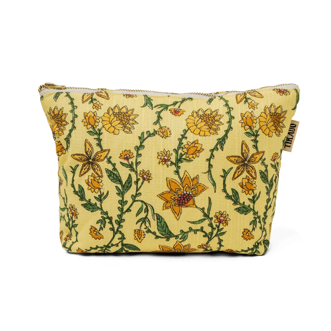 Bahar Floral Makeup Bag
