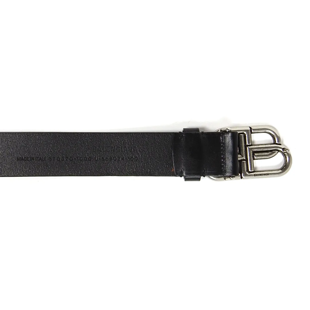 Balenciaga Logo Buckle Belt Size