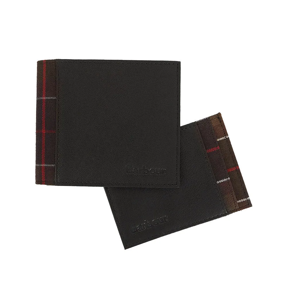 Barbour Wallet & Card Holder Gift Set