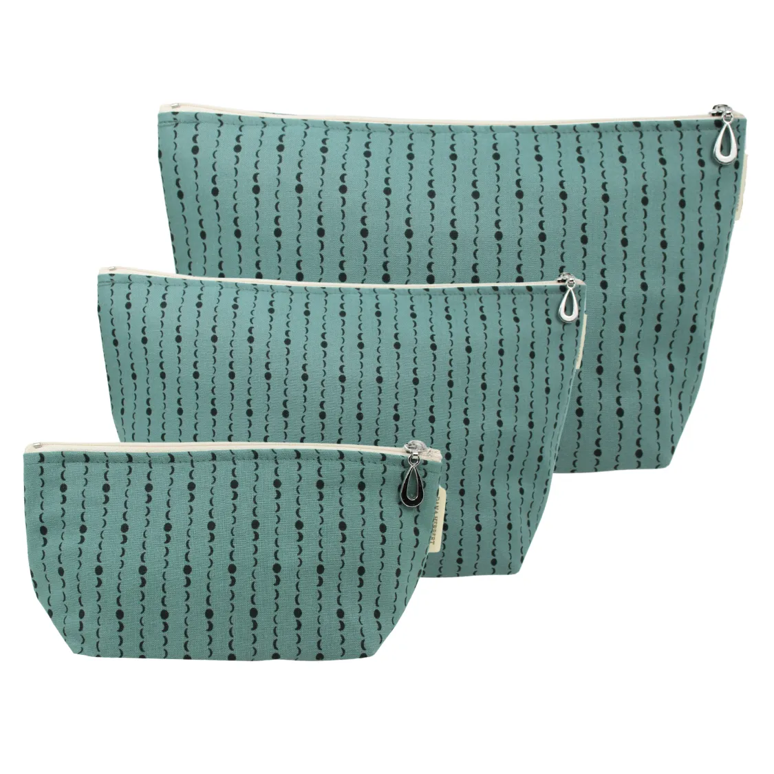 BASICS: Makeup Bag Set S, M, L