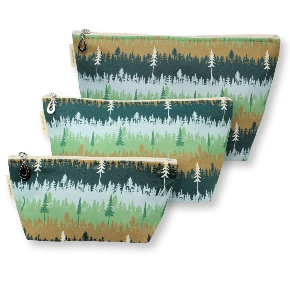 BASICS: Makeup Bag Set S, M, L