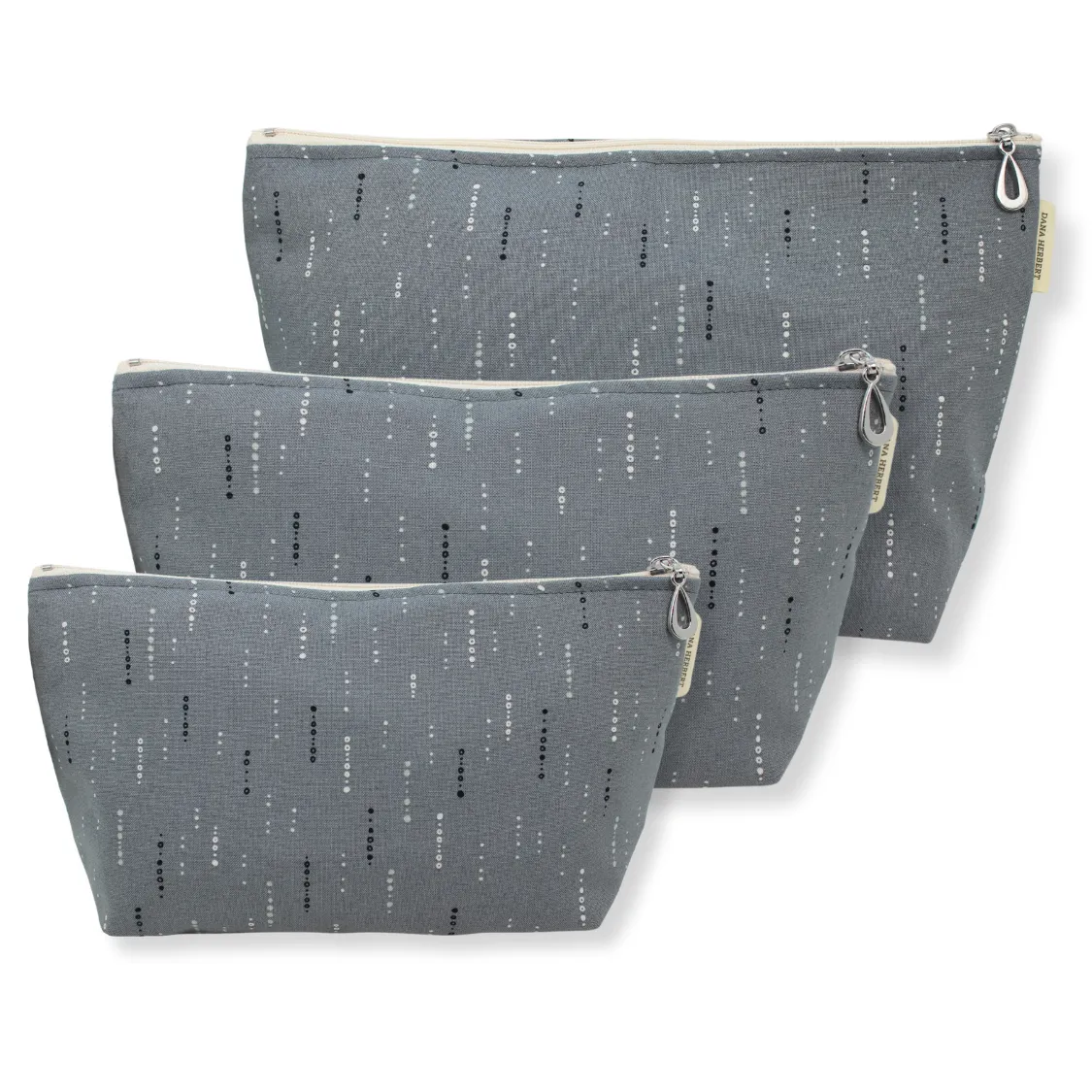 BASICS: Makeup Bag Set S, M, L