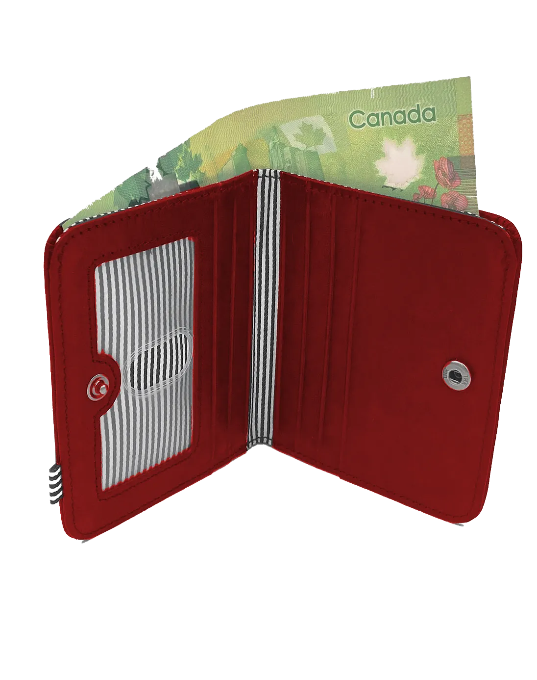 Bramante Bi-Fold Wallet - Red
