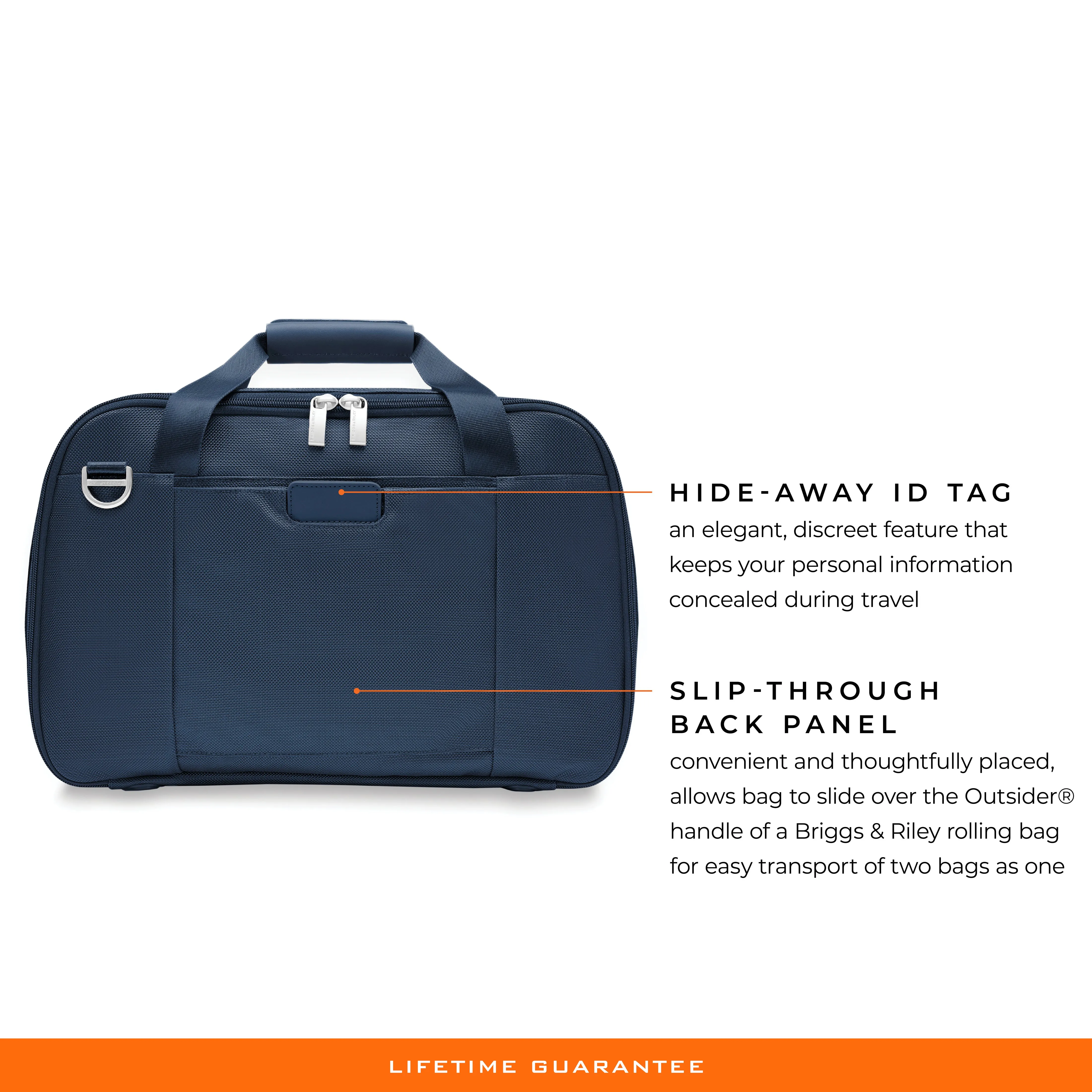 Briggs & Riley Baseline Expandable Cabin Bag - Navy