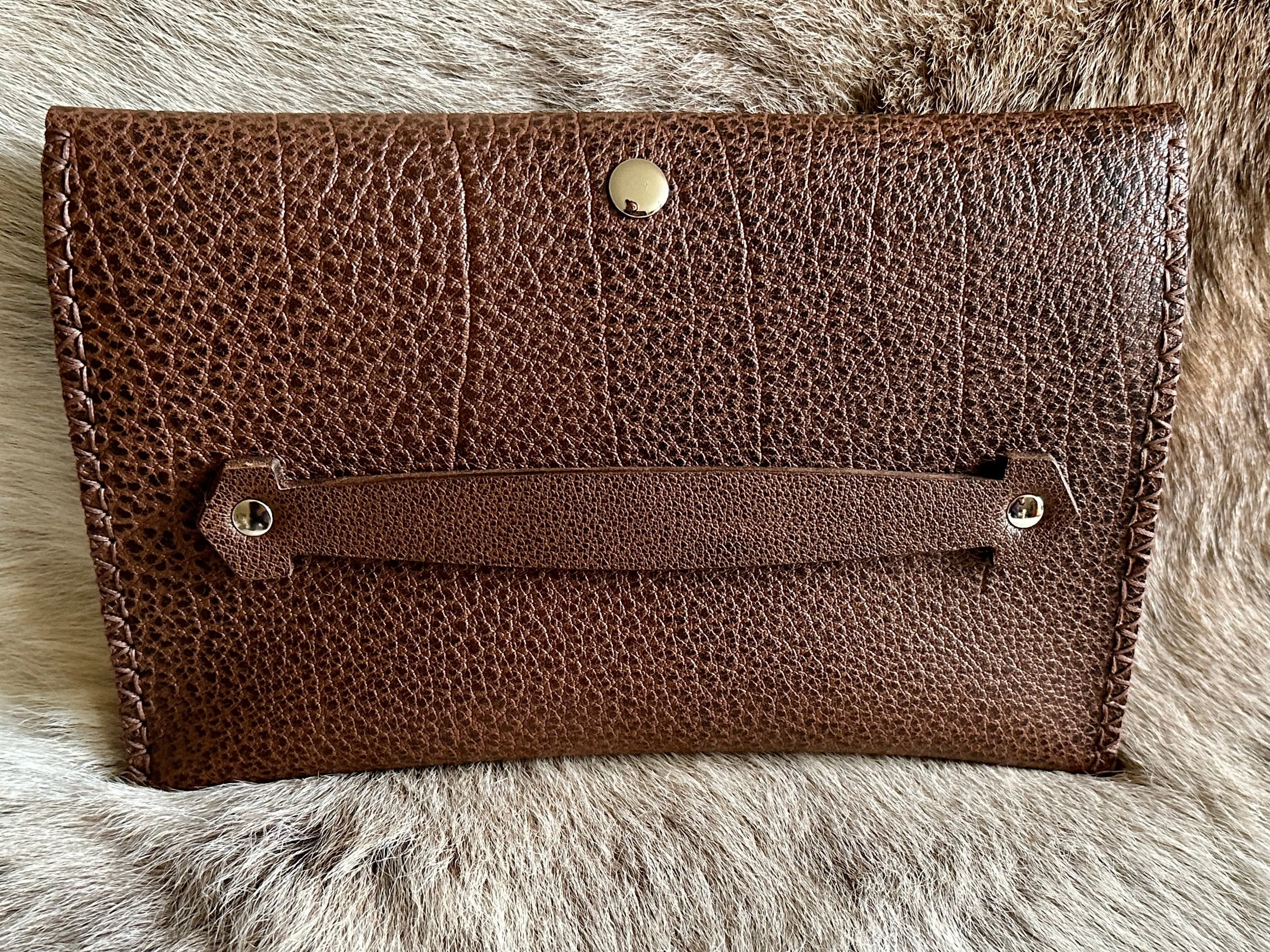Buffalo & Crocodile Clutch Bag