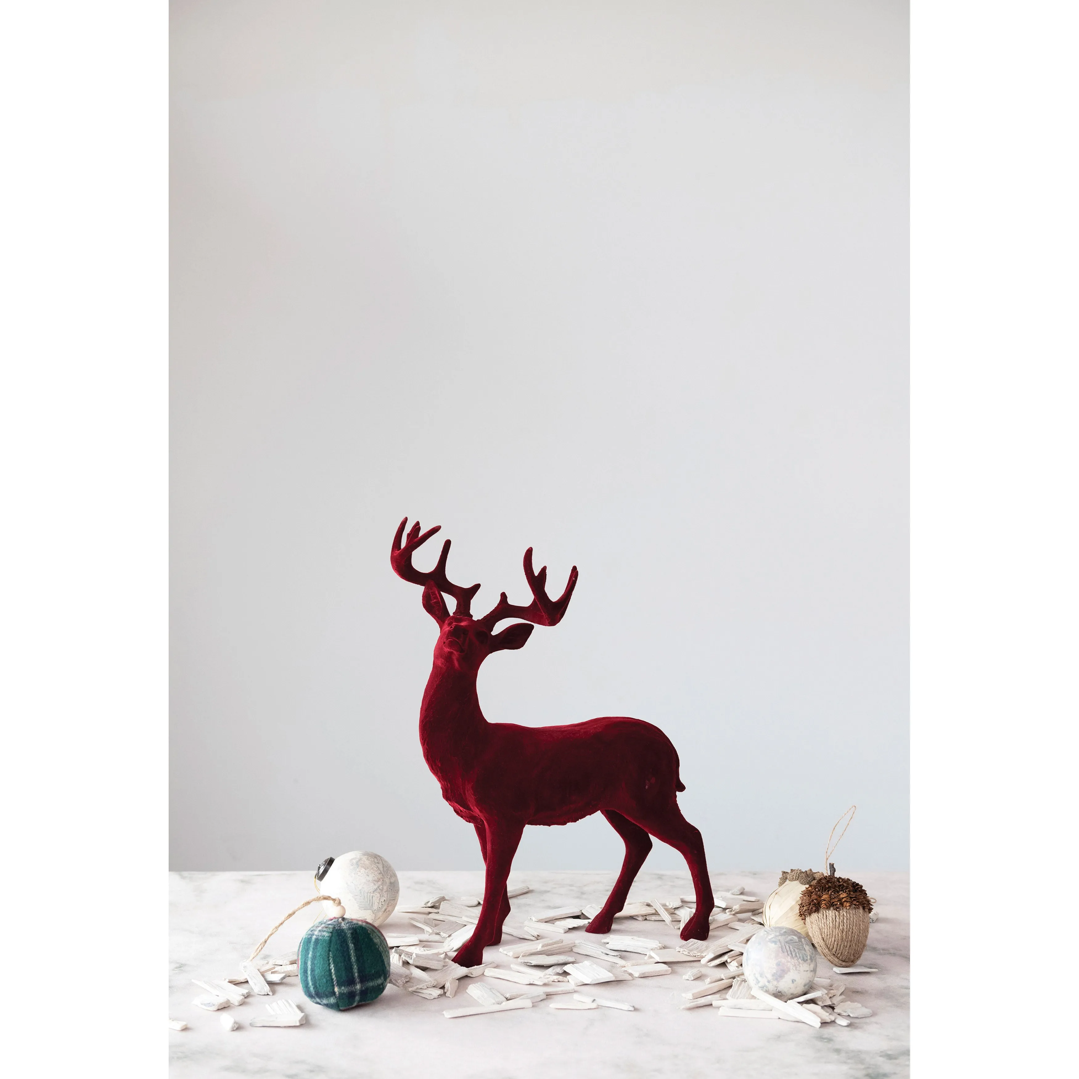 Burgundy Majestic Deer