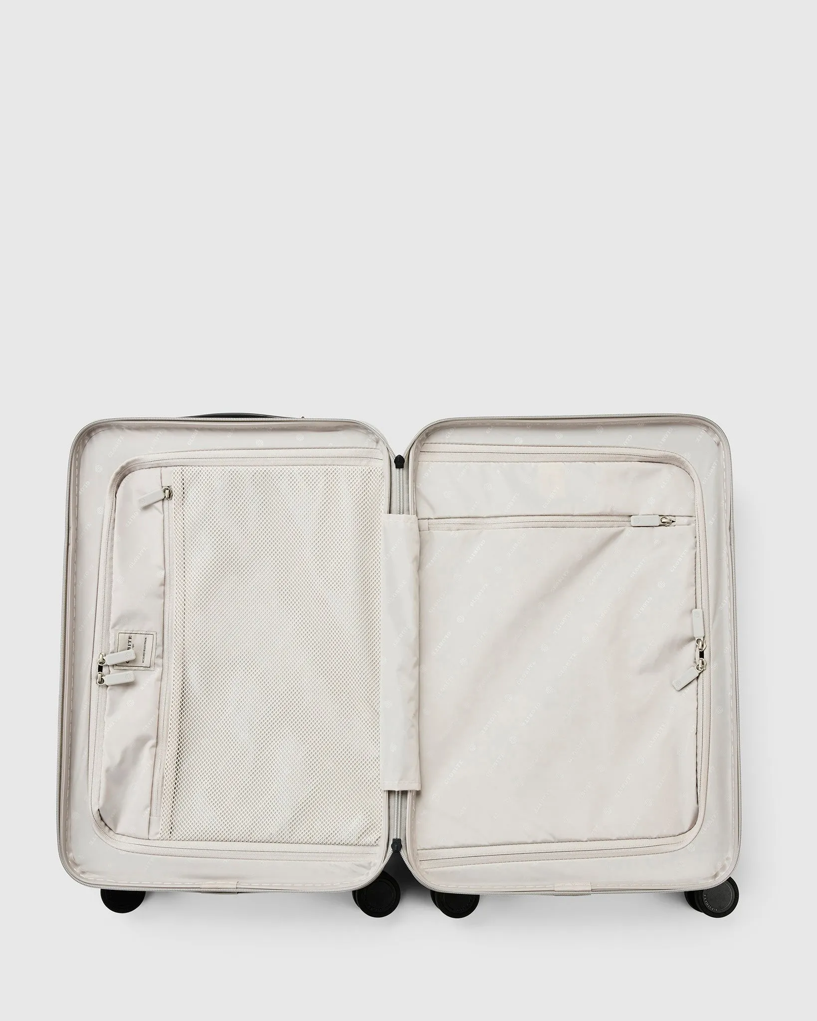 Carry On Expandable Suitcase - Oyster Beige
