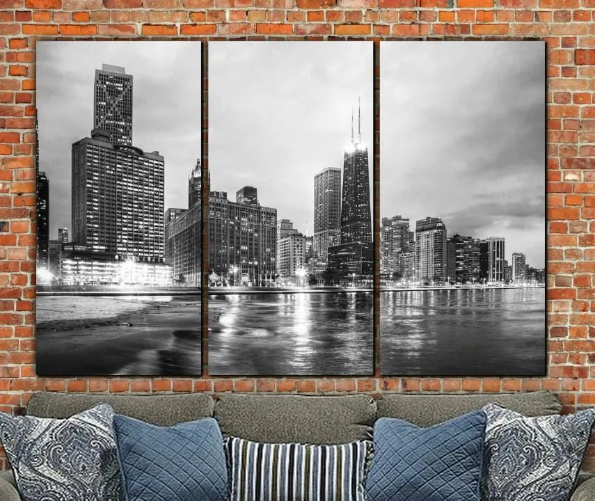 Chicago Lakefront Canvas Wall Art
