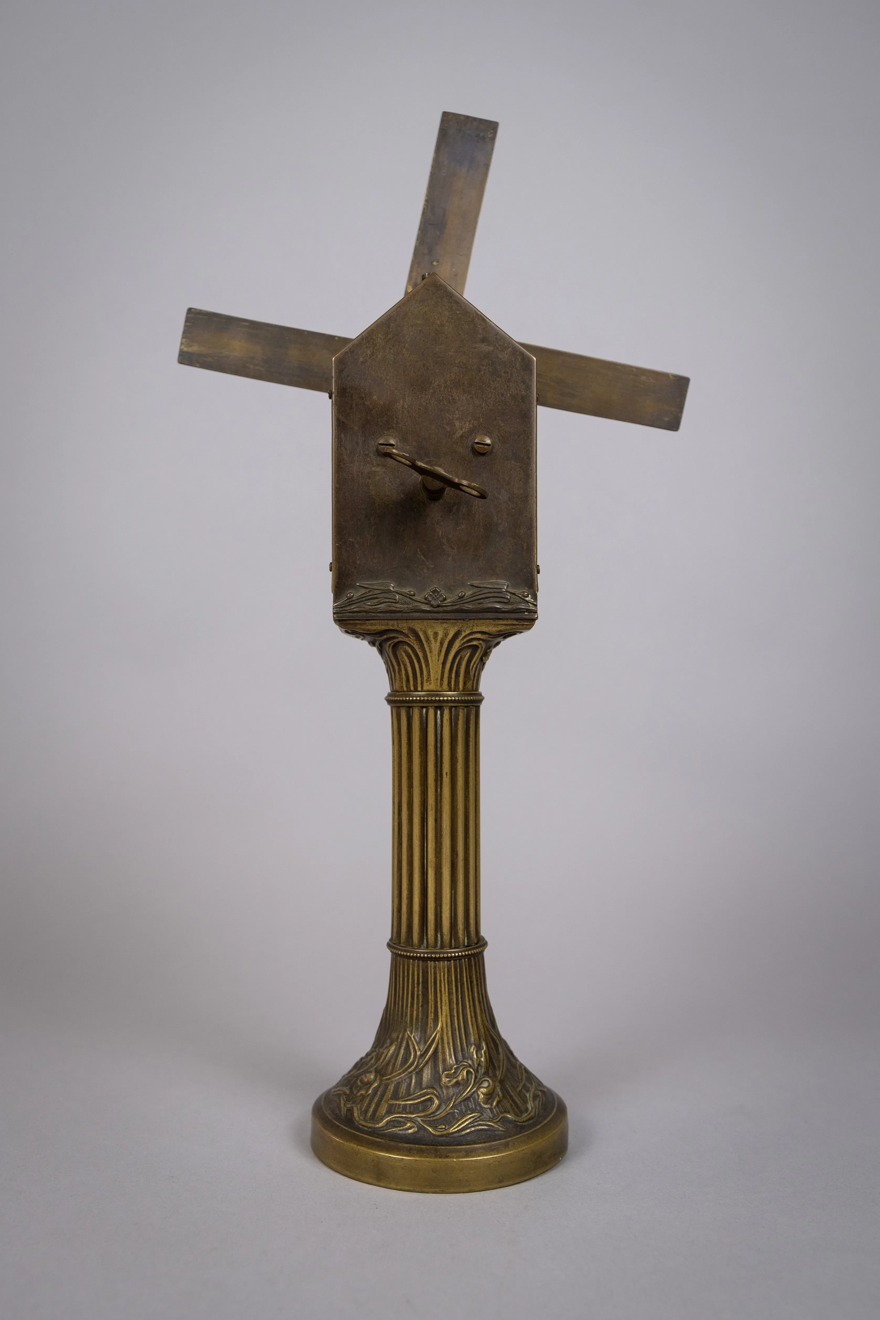 Clockwork Desk Fan by The Zephyr Company, Paris, c.1910.