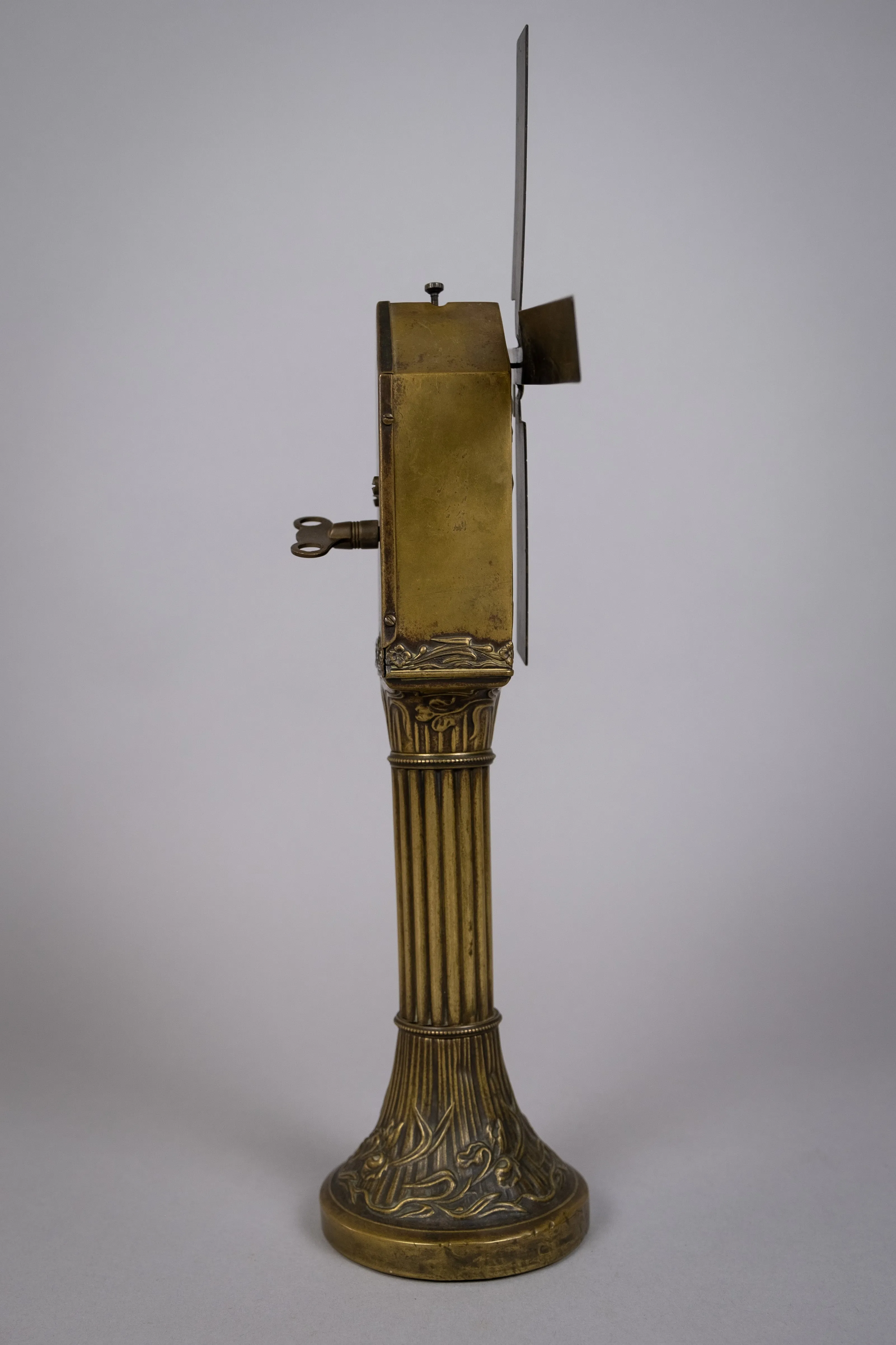 Clockwork Desk Fan by The Zephyr Company, Paris, c.1910.