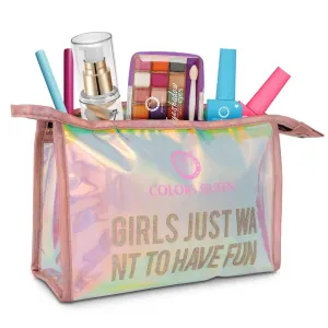 Colors Queen Metallic Makeup Pouch