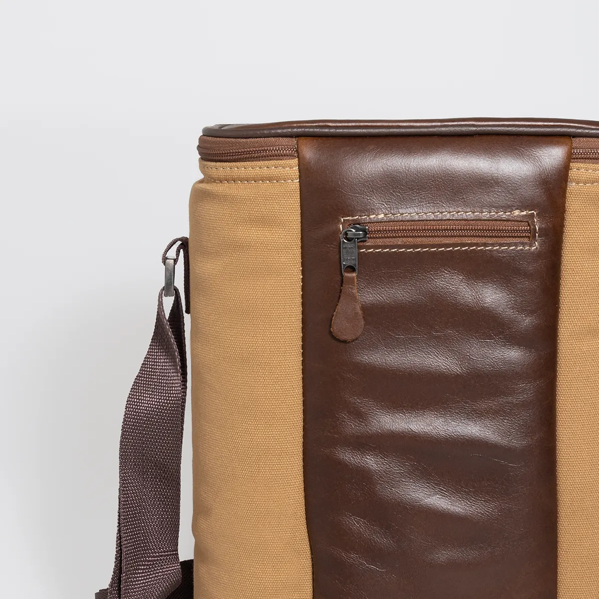 Corporate Long Tom Wine Cooler Canvas & Leather