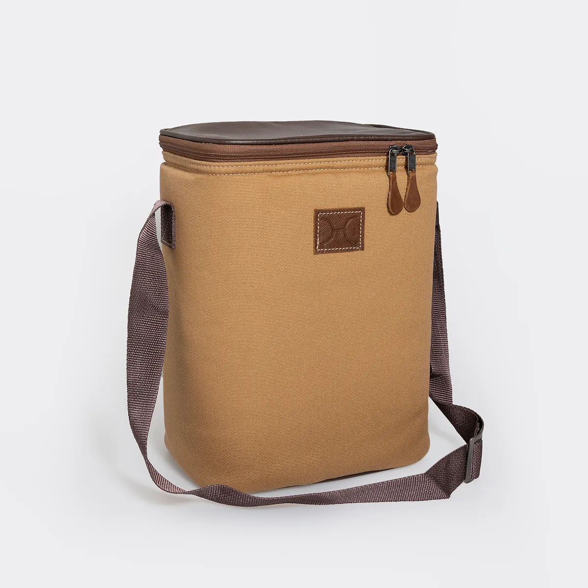 Corporate Long Tom Wine Cooler Canvas & Leather