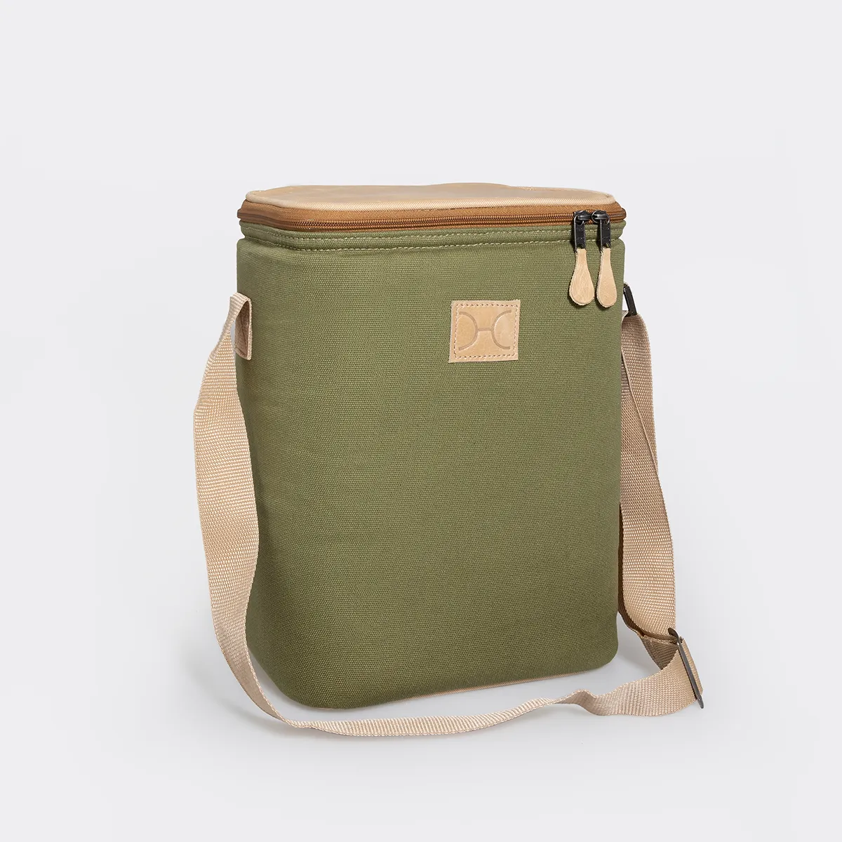Corporate Long Tom Wine Cooler Canvas & Leather