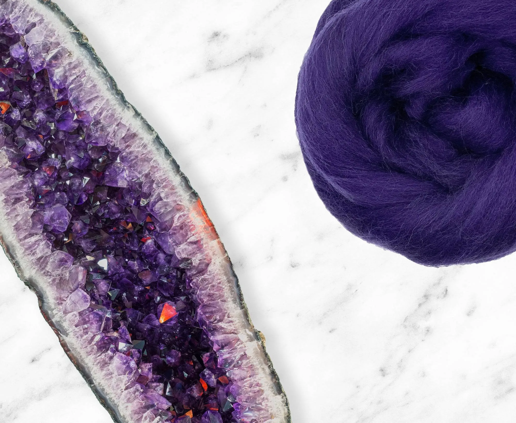Corriedale Amethyst