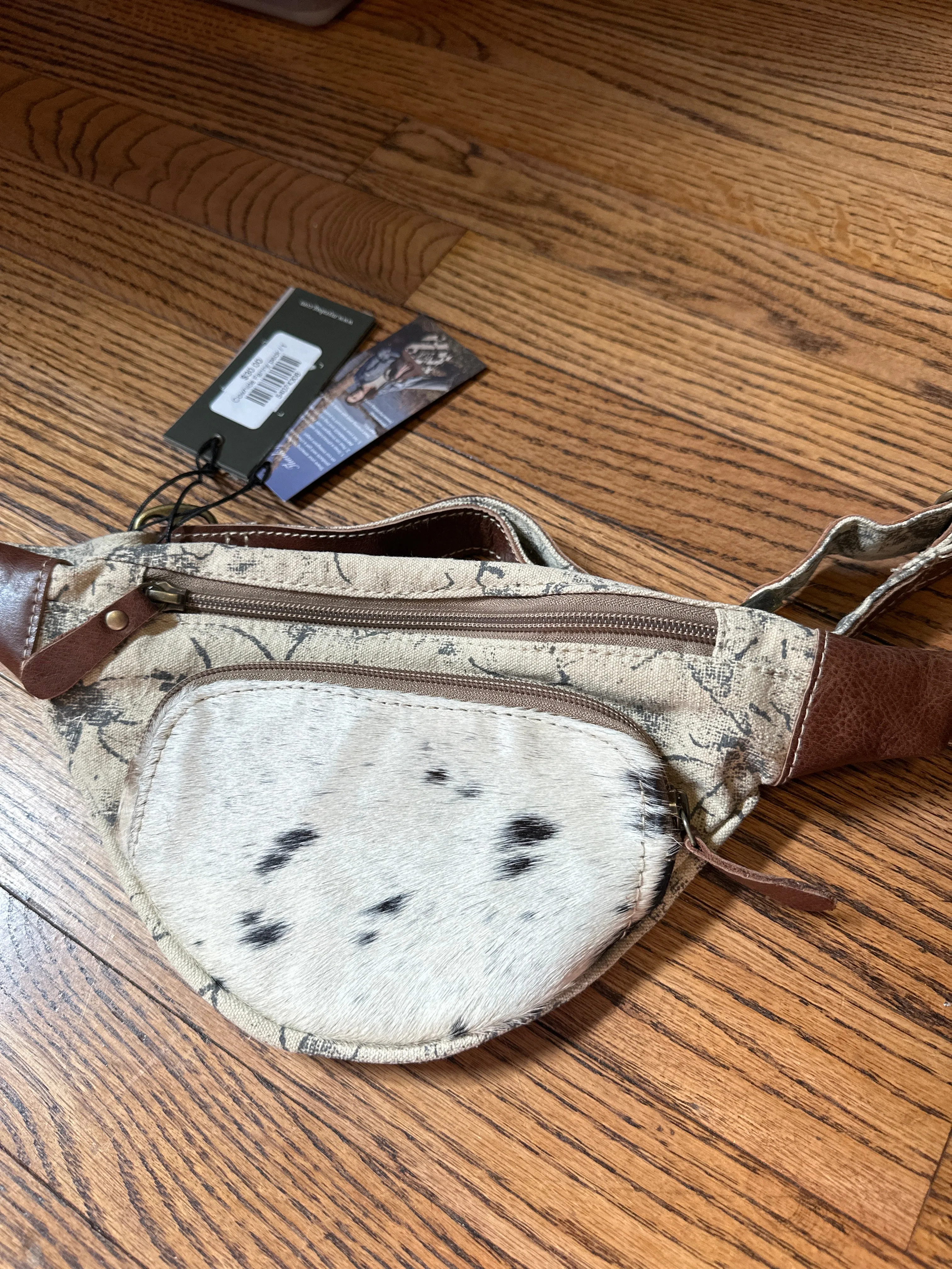 Cowhide Fanny pack
