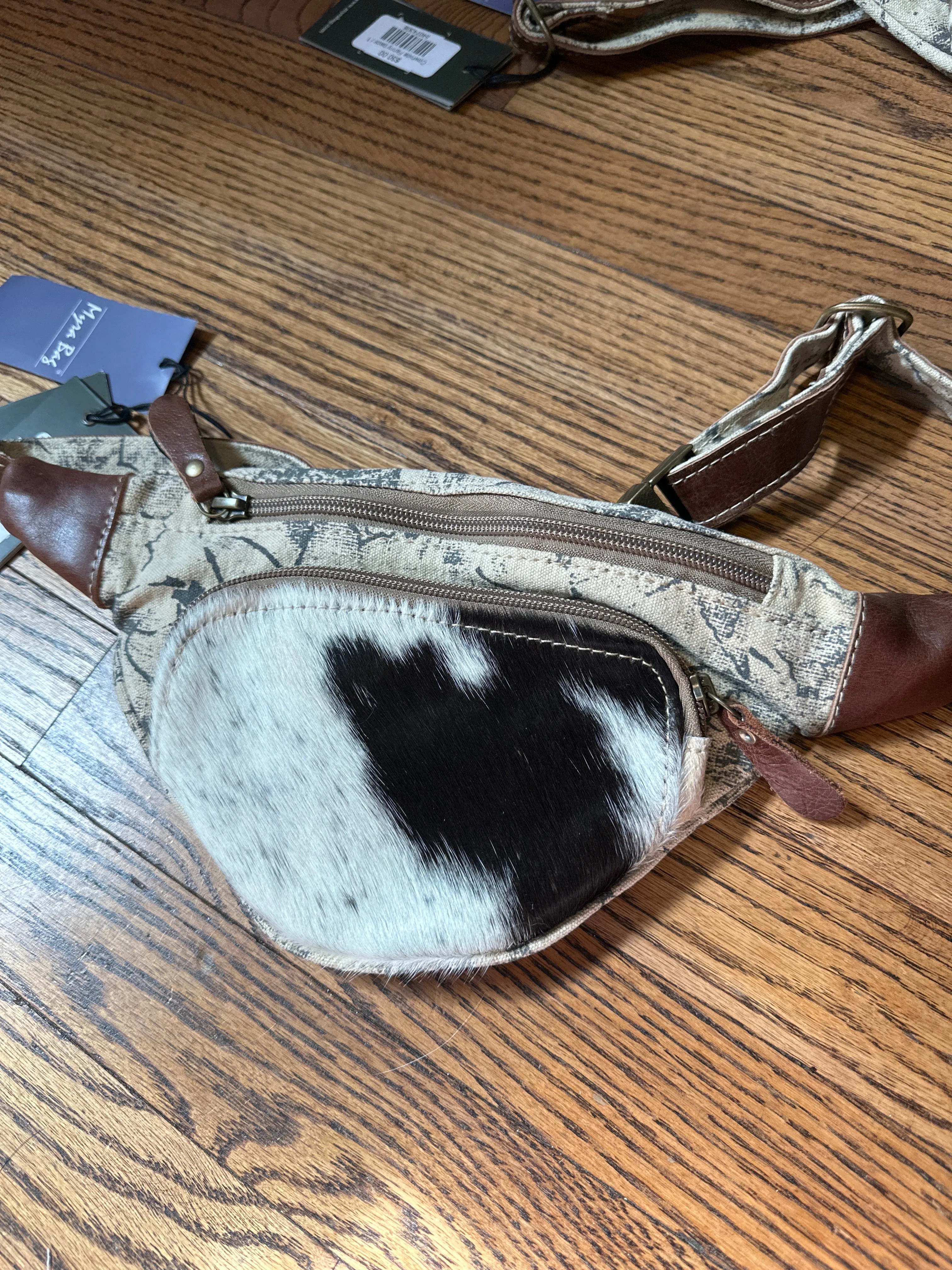 Cowhide Fanny pack