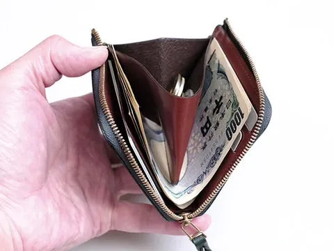 CRAM L-Zip Wallet - Bridle Leather (Bi-Color)