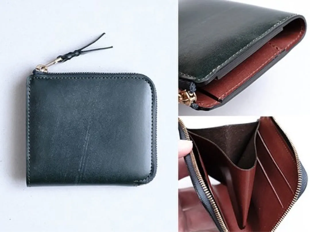 CRAM L-Zip Wallet - Bridle Leather (Bi-Color)