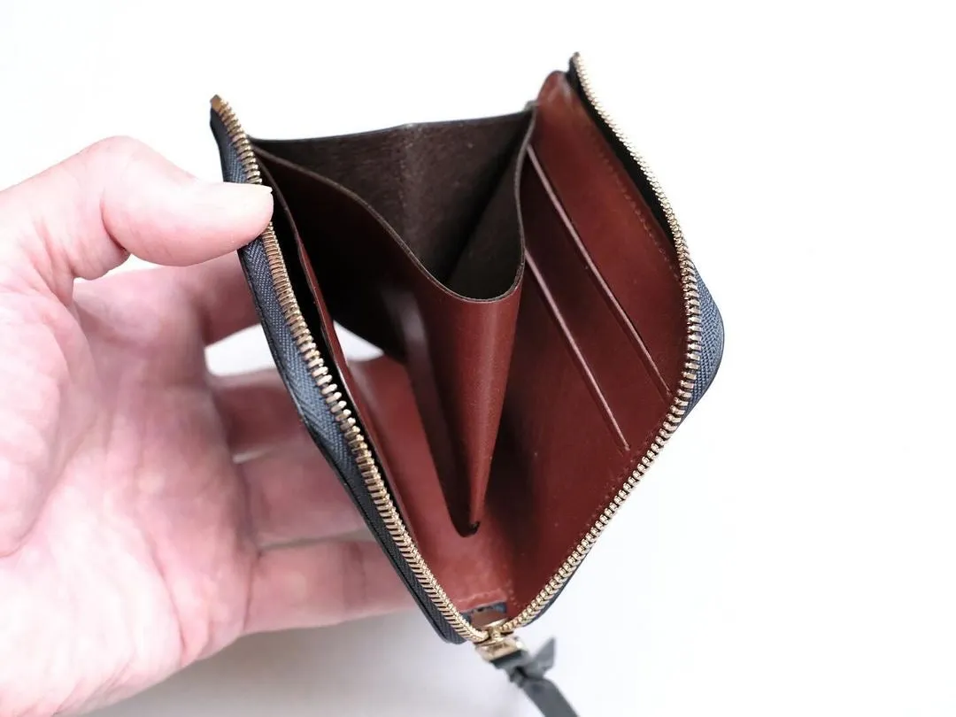 CRAM L-Zip Wallet - Bridle Leather (Bi-Color)
