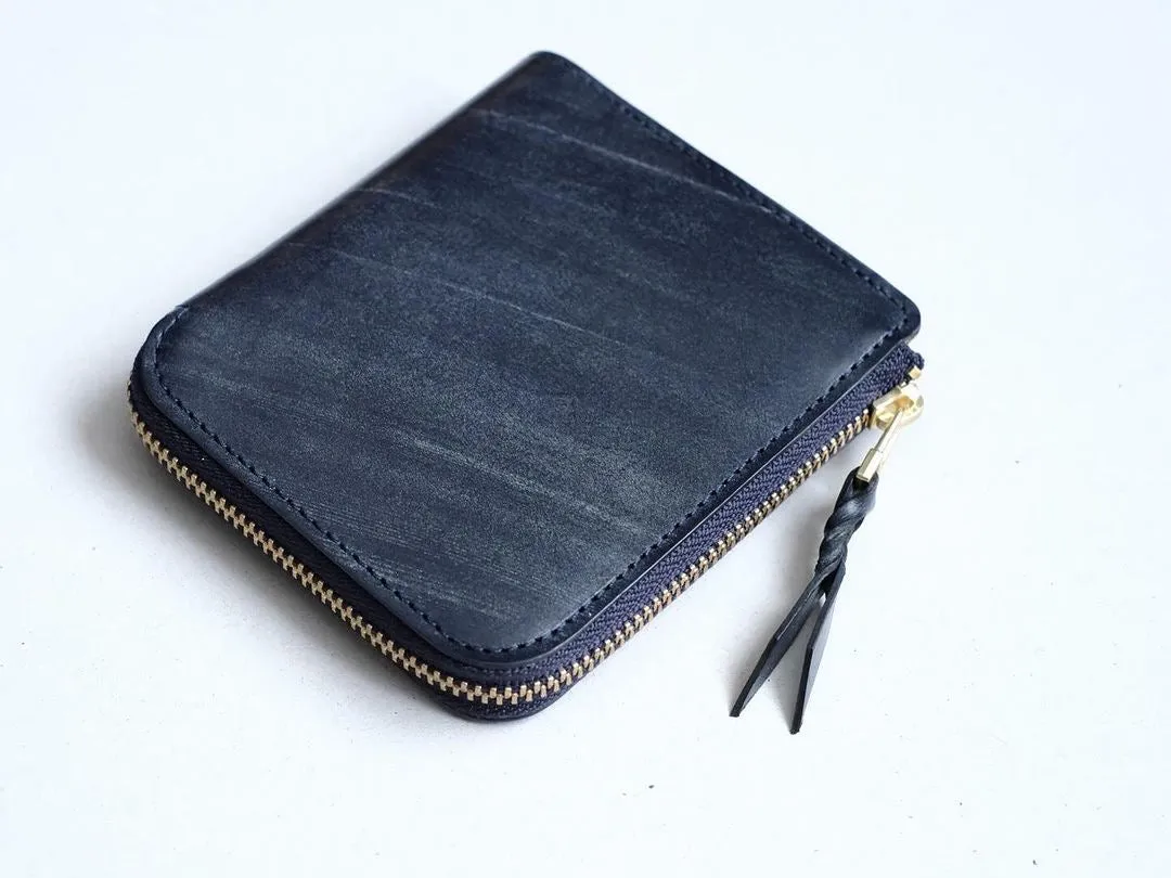 CRAM L-Zip Wallet - Bridle Leather (Bi-Color)