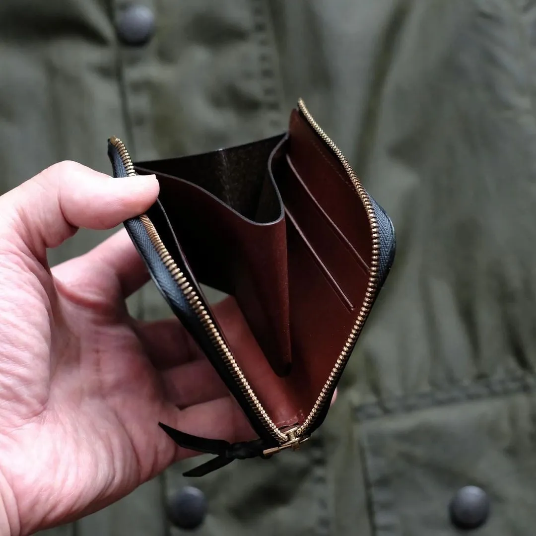CRAM L-Zip Wallet - Bridle Leather (Bi-Color)