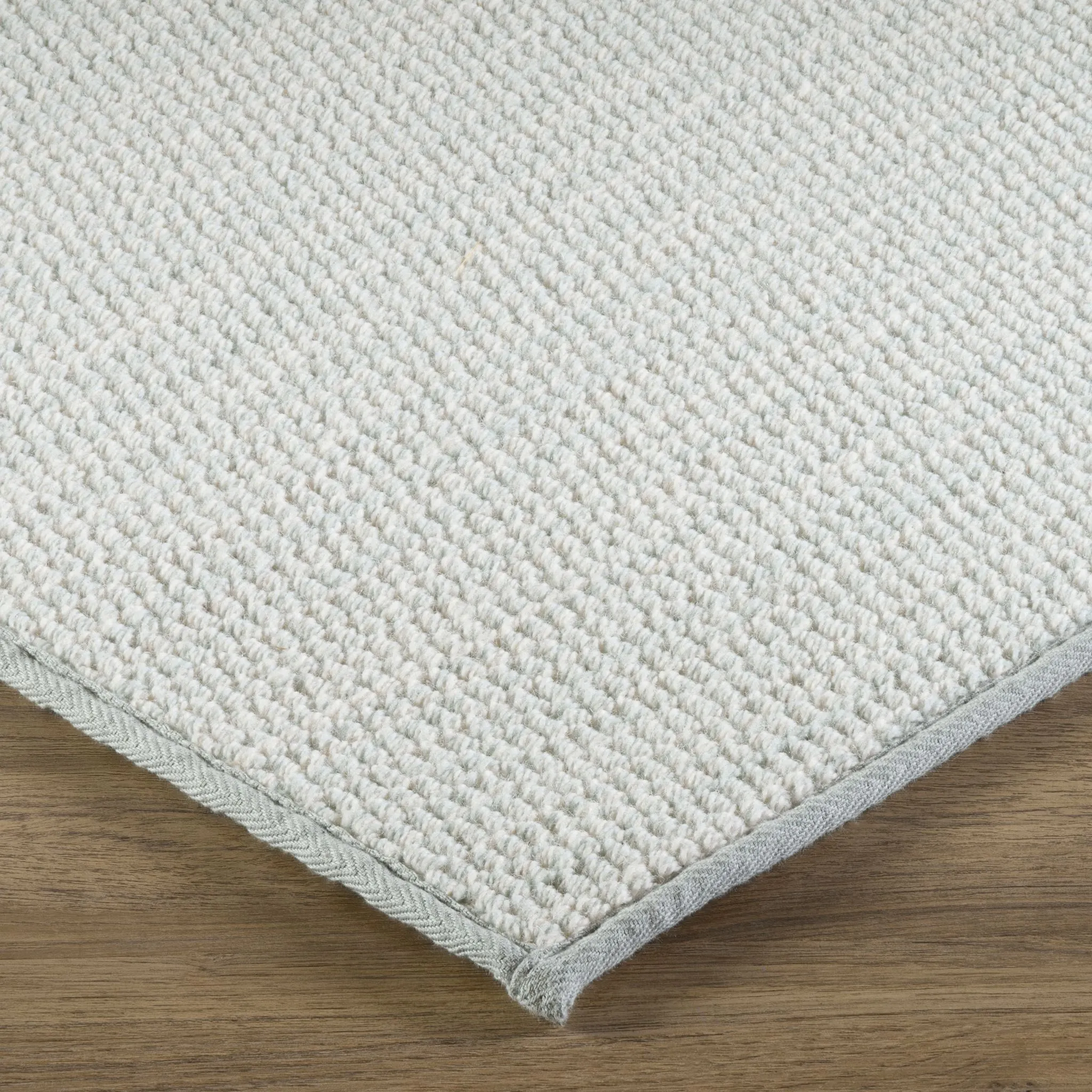 Crest Stria Velvet Carpet, Mint