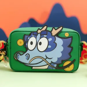 Cute Golden Money Hey Dragon Fashion Clutch Bag